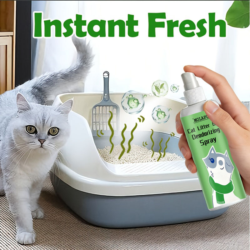 Cat Litter Mat - Cat Litter Deodorizing Spray - Multi-Purpose