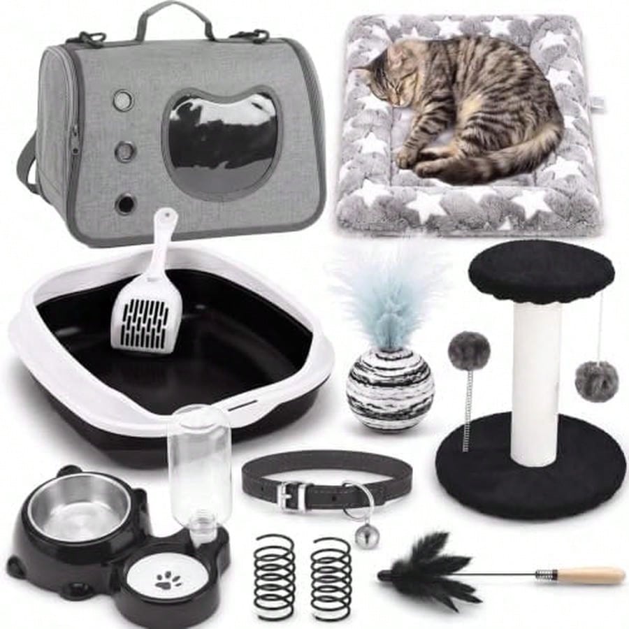 Cat Litter Mat - Eccliy Kitten Starter Kit, 10 Pcs