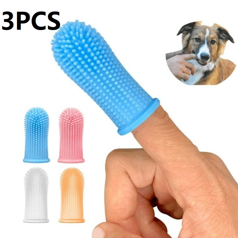 3PCS Dental Cleaning Dog Teeth - đánh giá và giá Dog Muzzle Silicone