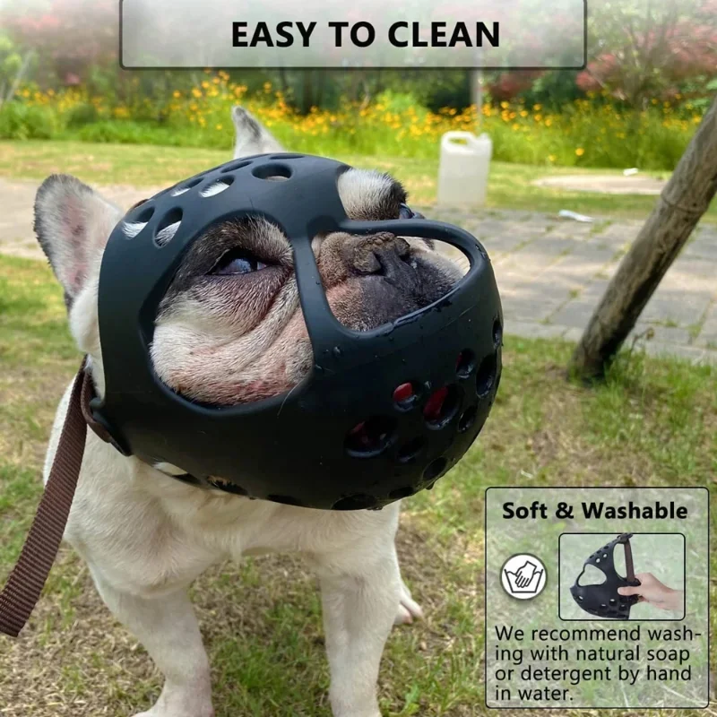 Dog Muzzle For Short Snout Dog - đánh giá và giá Dog Muzzle Silicone