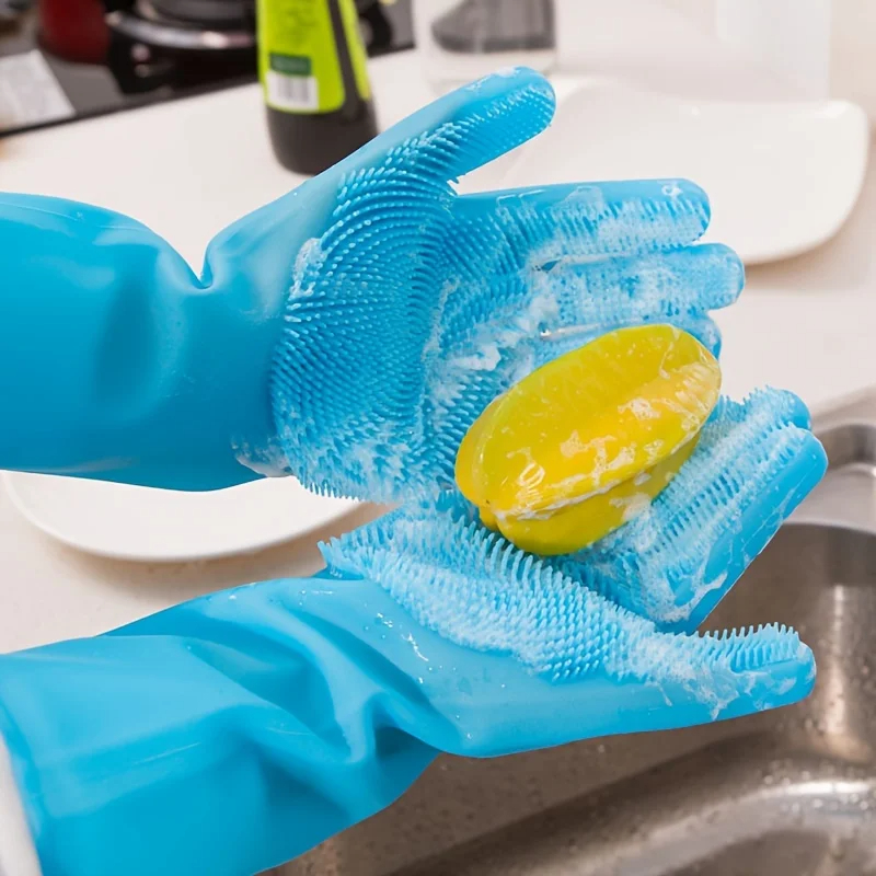 Multifunctional Silicone Pet G - đánh giá và giá Pet Grooming Glove