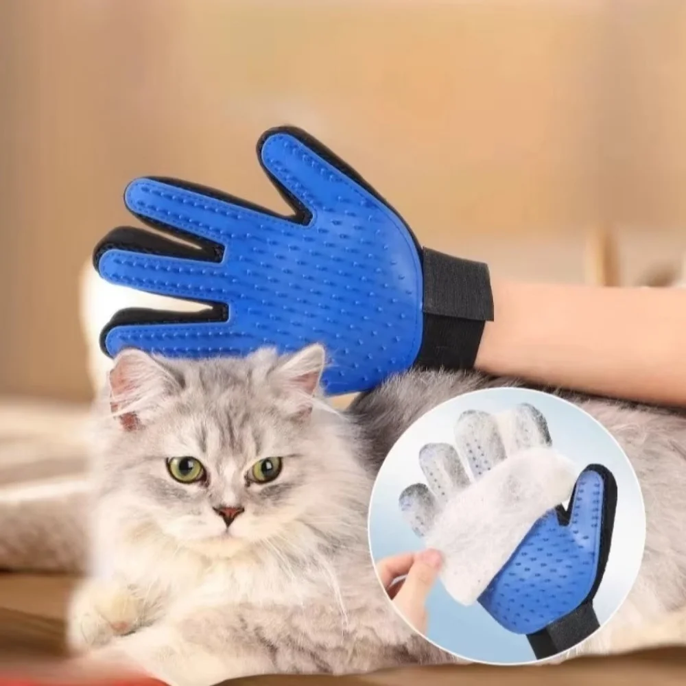 Pet Cat Dog Grooming Gloves Ca - đánh giá và giá Pet Grooming Glove