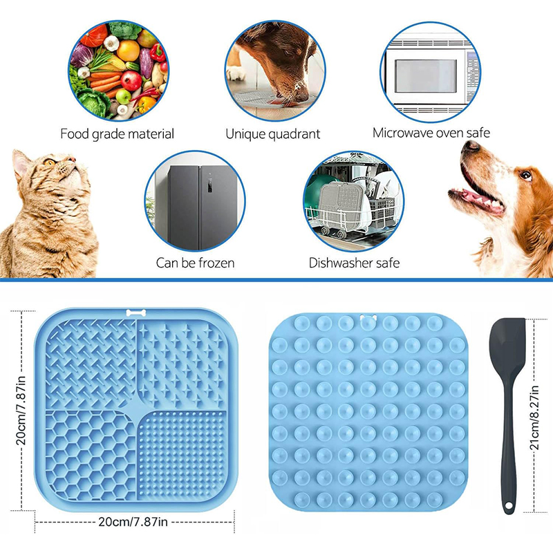 LMETJMA Lick Mat for Dogs and  - đánh giá và giá Cat Litter Mat