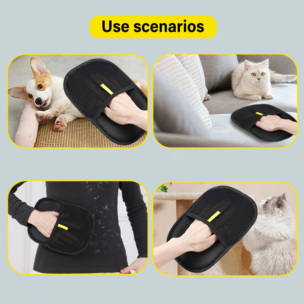 Pet Grooming Gloves Static Ded - đánh giá và giá Pet Grooming Glove