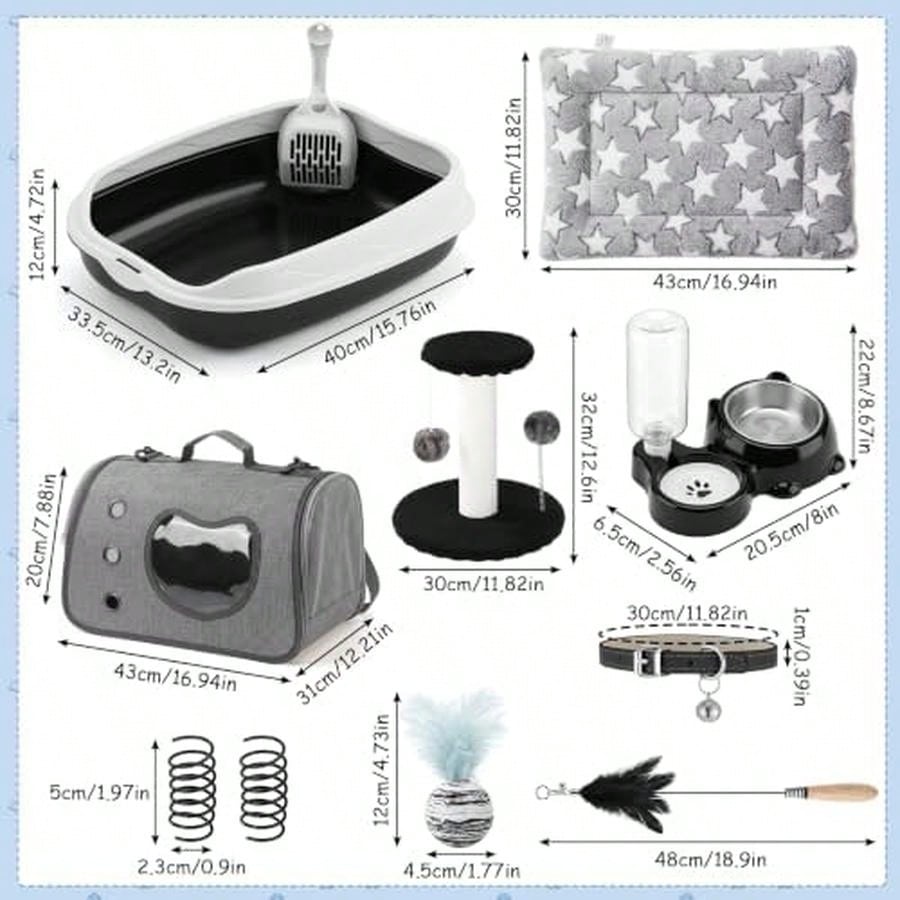 Eccliy Kitten Starter Kit, 10  - đánh giá và giá Cat Litter Mat