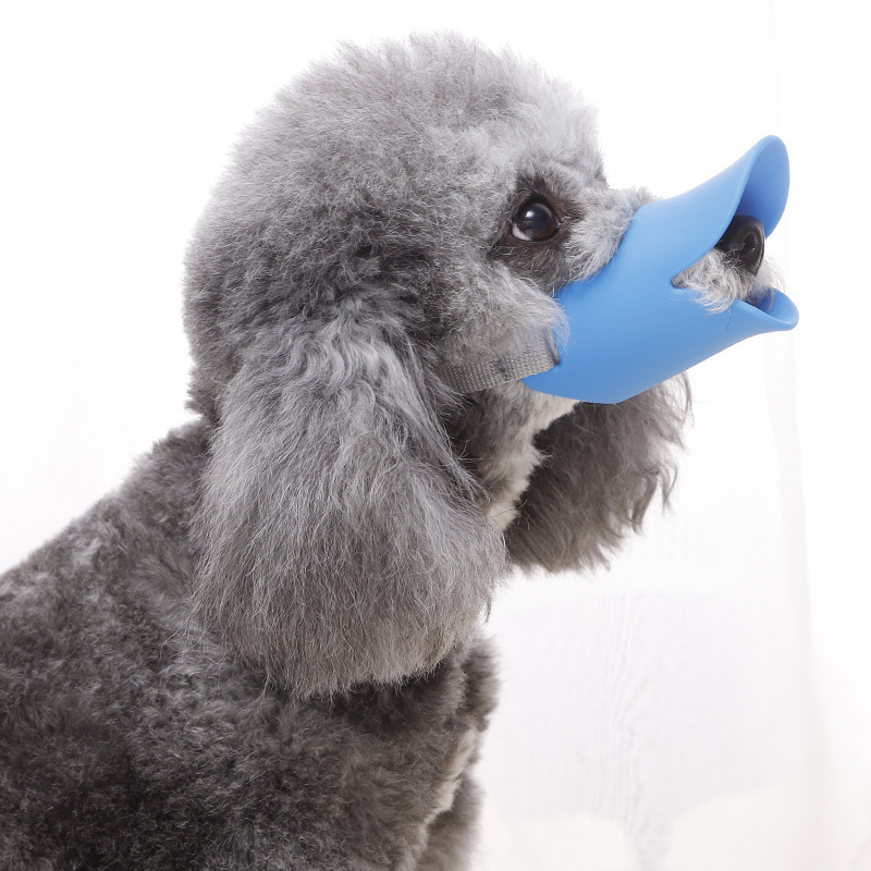 Breathable Duck Shape Dog Muzz - đánh giá và giá Dog Muzzle Silicone